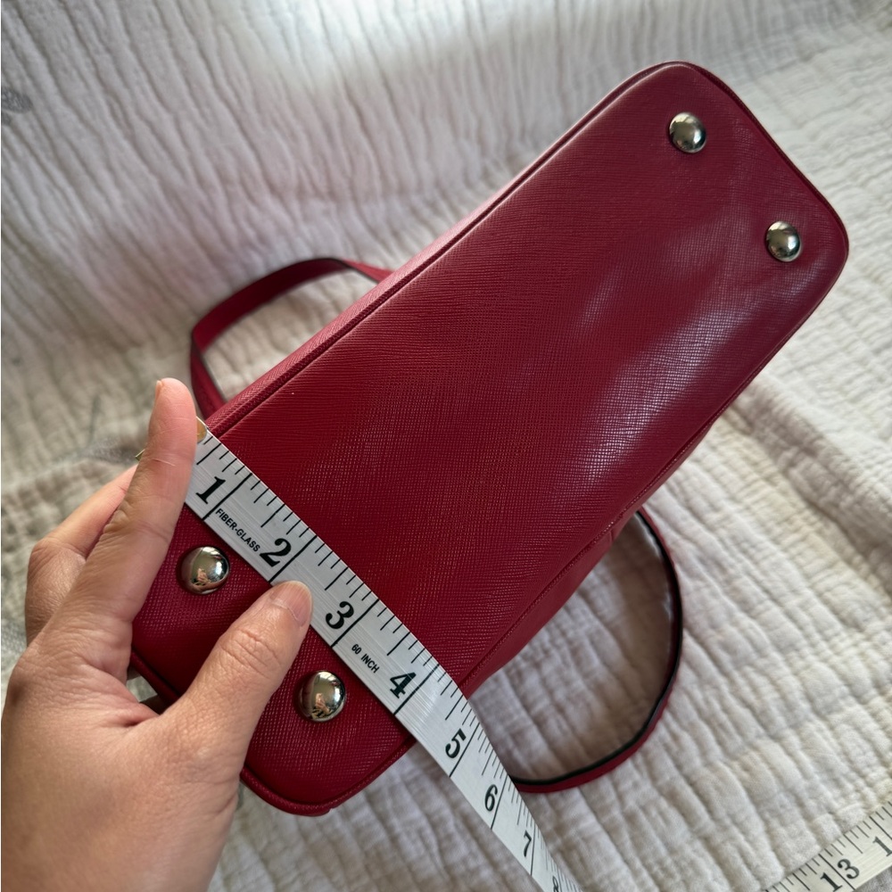 Coach Red Leather Mini Satchel – Classic Design - Picture 14 of 16